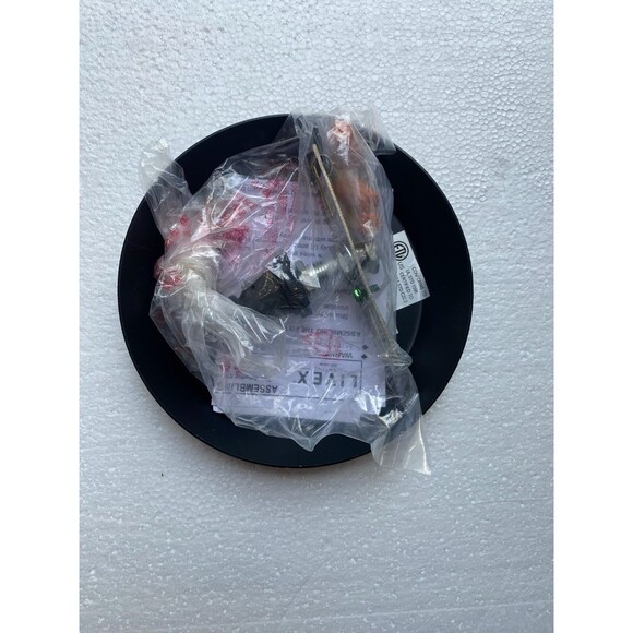 Livex Lighting 45512 Meadowbrook 1 Light 7"W Abstract Mini - Black - Picture 7 of 11